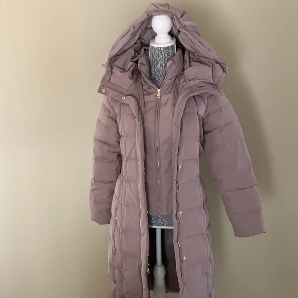 NWT COLE HAAN SIGNATURE HEAVY PUFFER COAT - Picture 3 of 8